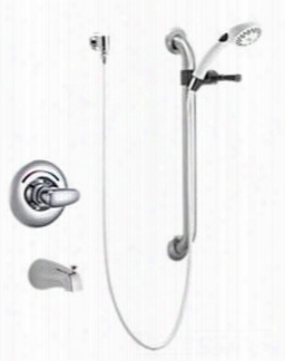 T13h252 Monitor 13 Series Tub Only Trim With Hand Shower And Grab