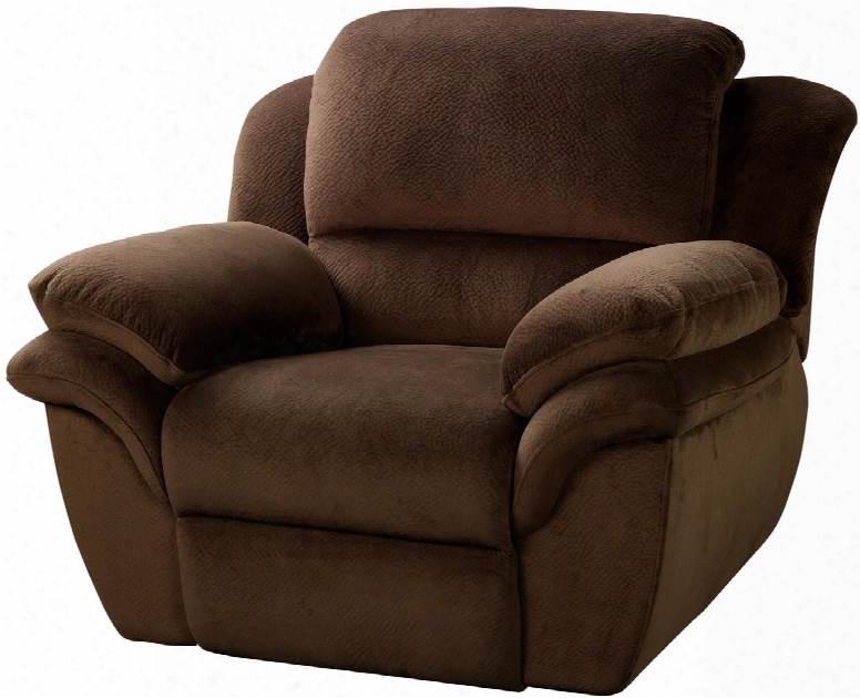 22-897-15-pch Pebble Beach 45" Recliner With Power Recline Mechanism Polyester Velvet Touch Fabric Sinuous Spring "no Sag" Deck Support And Memory Foam