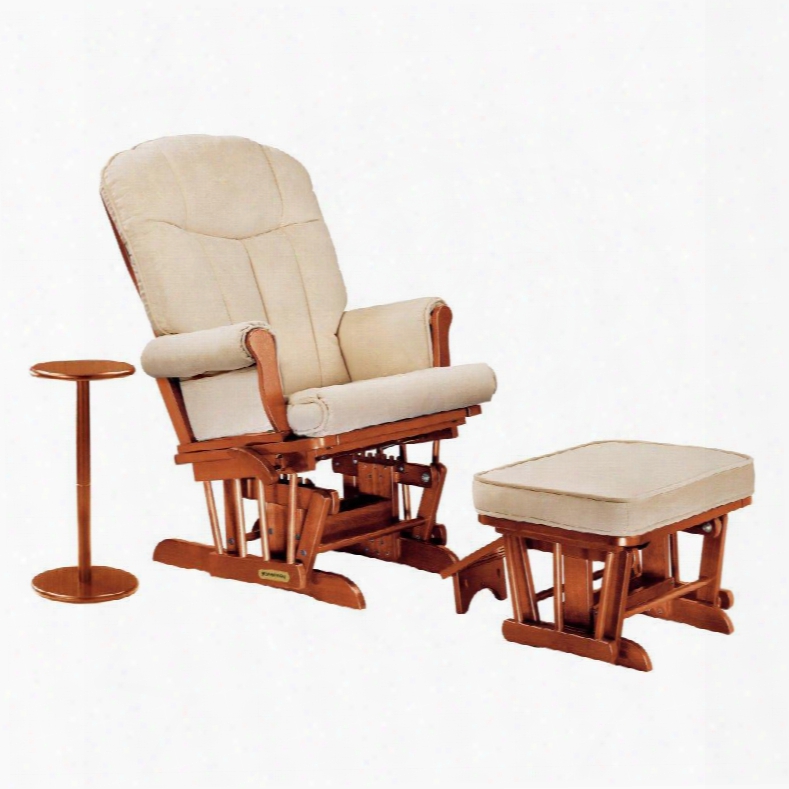 37437cb.c3.0189 Chablis Combination Glider With Free Ottoman - Bella Buckwheat