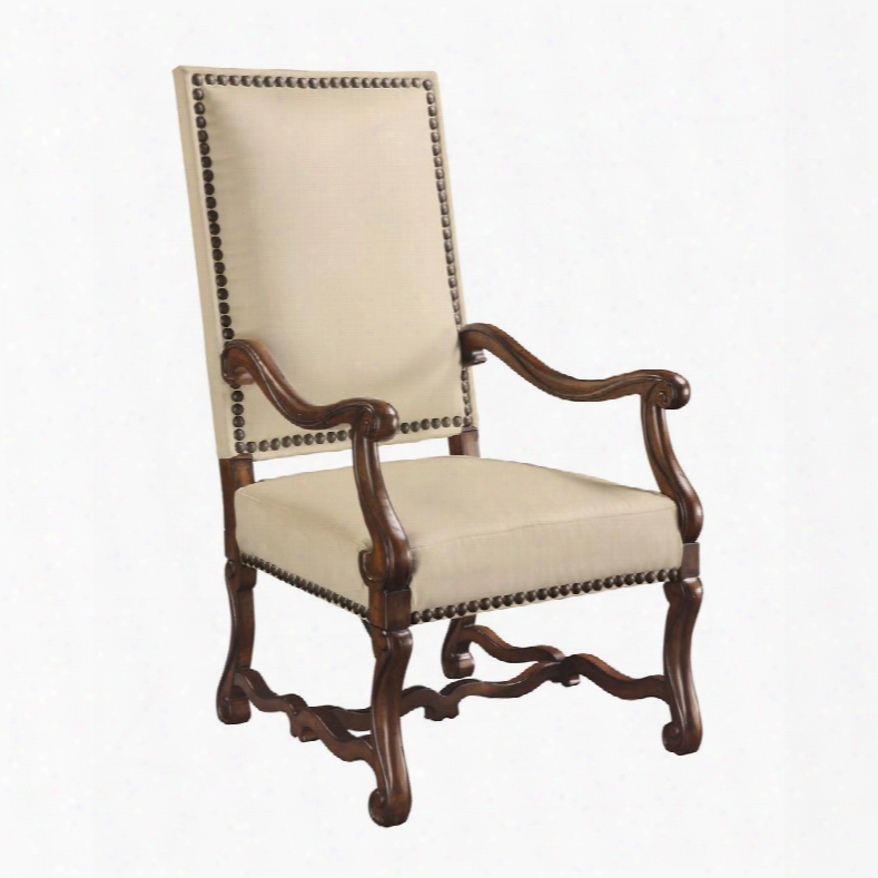 6071031 Lassiter Chair In Brown Cream