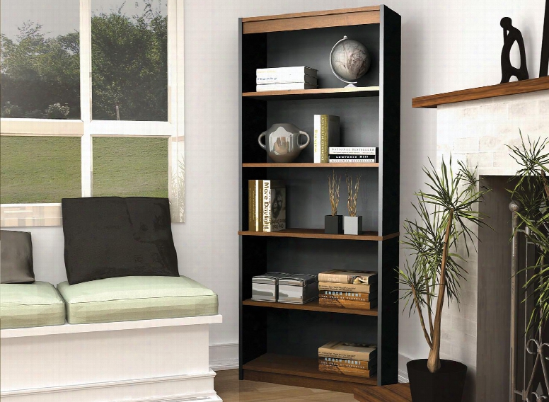 92700-3163 Innova Bookcase In Tuscany Brown &