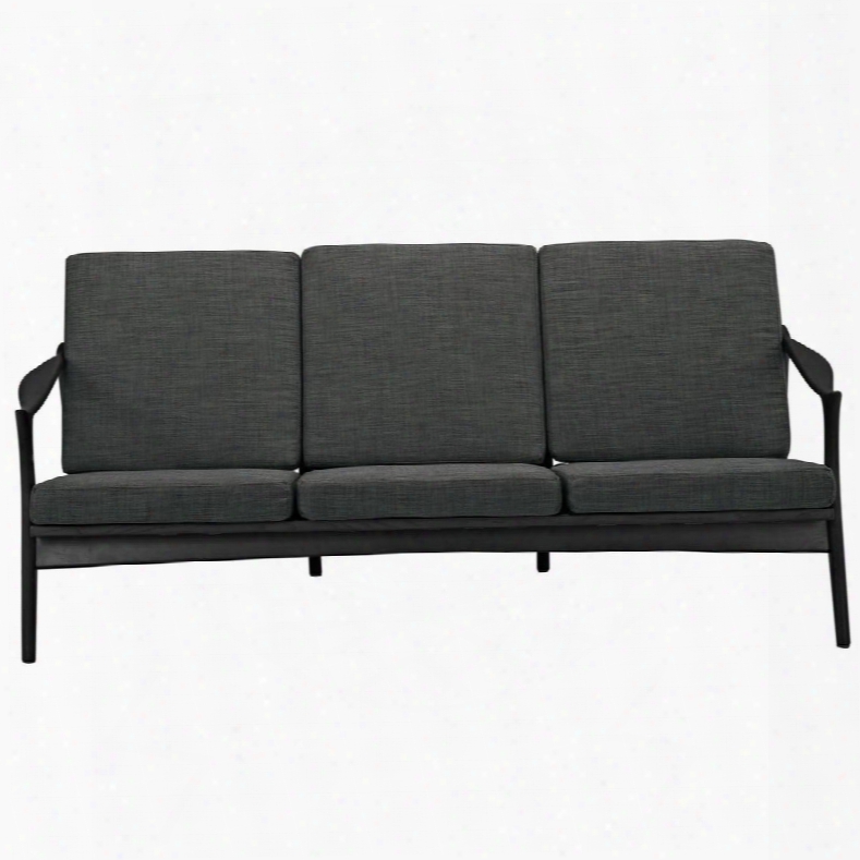 Eei-1448-blk-gry Pace Sofa In Black Gray