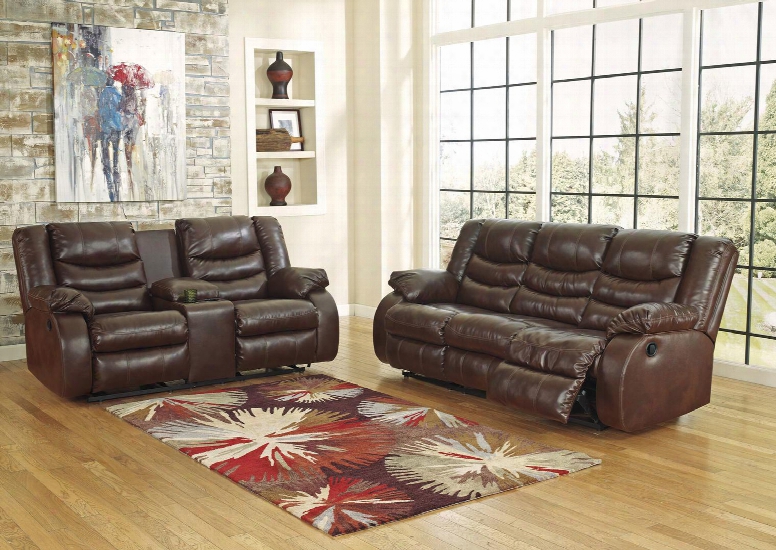 Linebacker Dura Blend 95201sl 2-piece Living Room Set With Sofa And Loveseat In