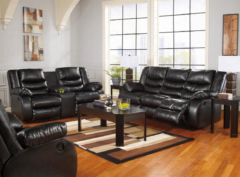 Linebacker Durablend 95202slr 3-piece Living Room Set With Sofa Loveseat And Recliner In