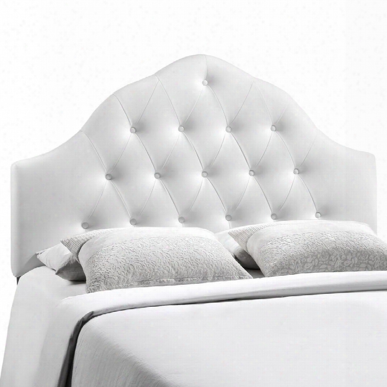 Mod-5167-whi Sovereign King Vinyl Headboard In White