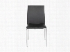 Set of Four Diana Side Chairs in Black design by Euro Style