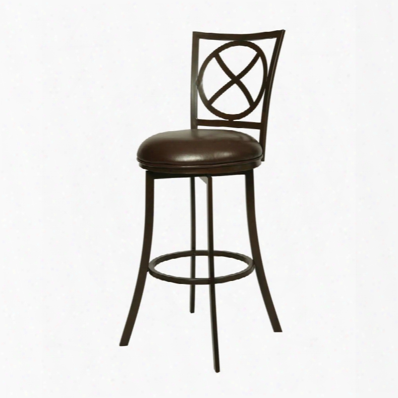 Qlzl222220285 Zelenia 30 In. Bar Height Swivel Barstool In