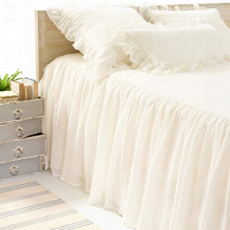 Savannah Linen Gauze Ivory Bedspread Design By Pine Cone Hill