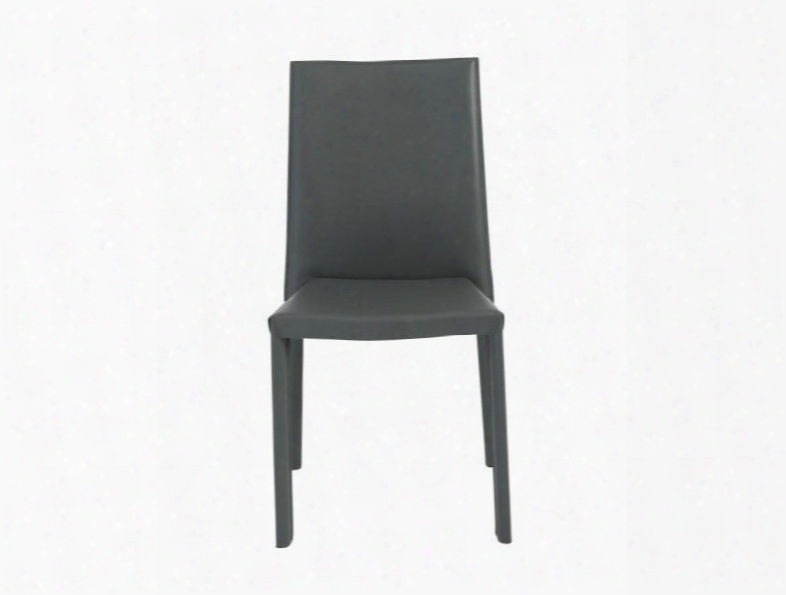 Set Of Four H Asina Stack Chairs In Grey Design By Euro Style