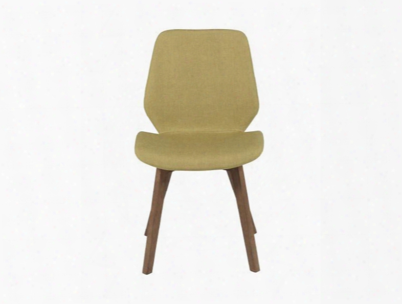 Set Of Two Beckett Side Chairs In Green Design By Euro Style