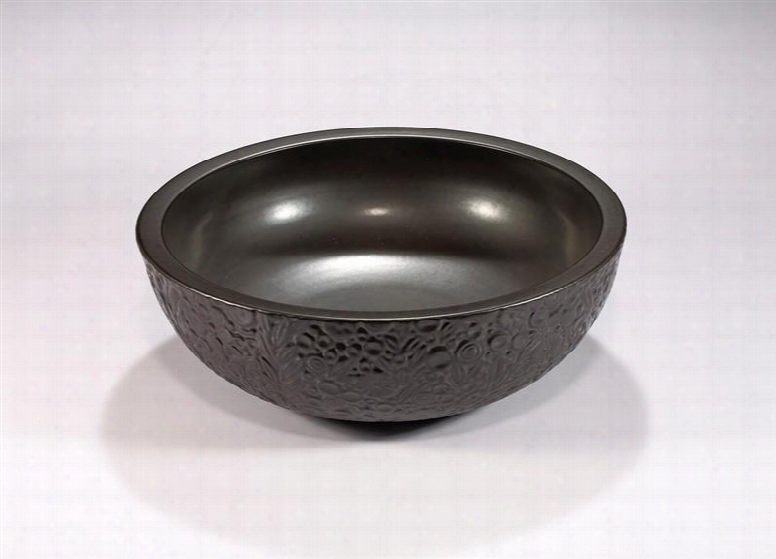 Za-219 Porcelain Sink Bowl In Dark Oil