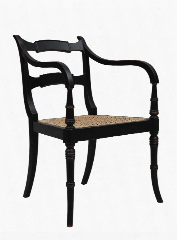 Adam Arm Chair In Black Design By Bungalow 5