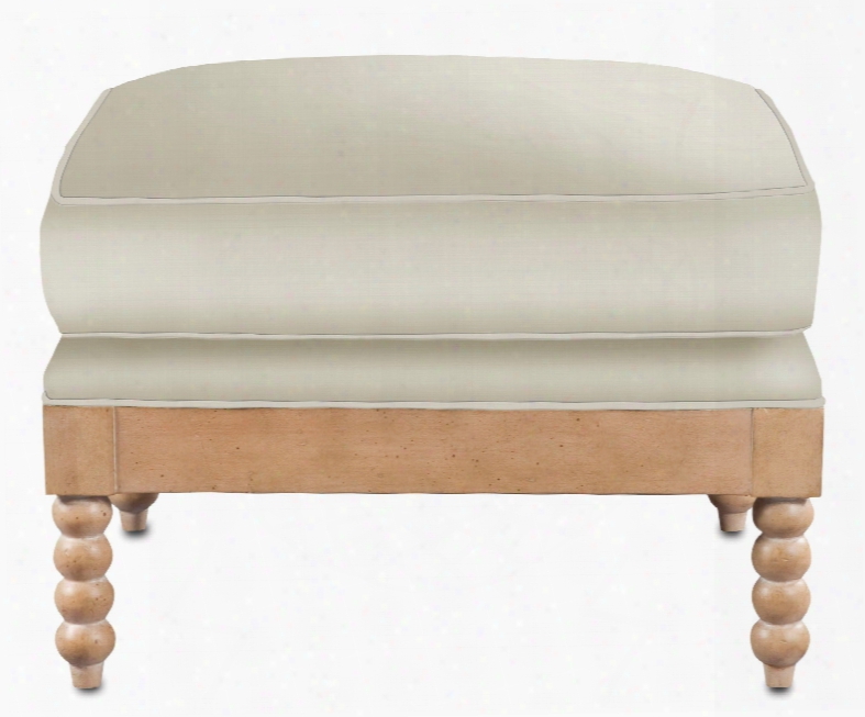 Bywell Ottoman By Currey & Co.