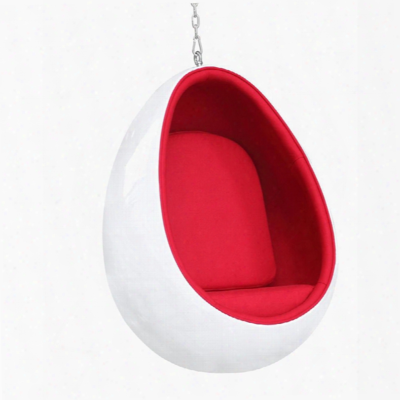 Fmi2208-white Egg Hanging Chair