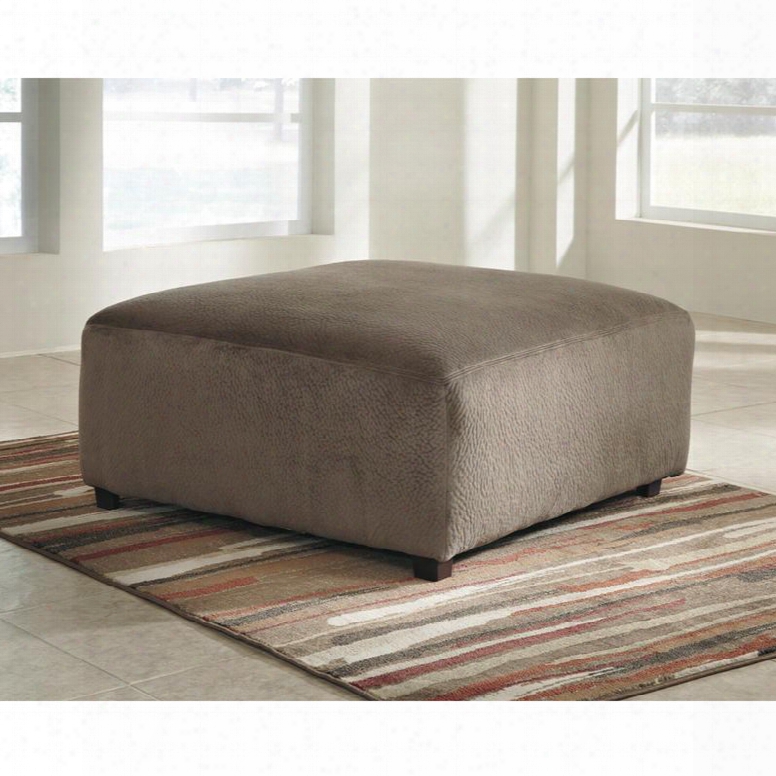 Fsd-6049ott-dun-gg Signature Design By Ashley Jessa Place Oversized Ottoman In Dune