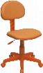 BT-698-ORANGE-GG Orange Fabric Ergonomic Task