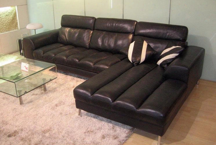 Vgbnbo3933sect-1 Divani Casa Bo3933 Leather Sectional