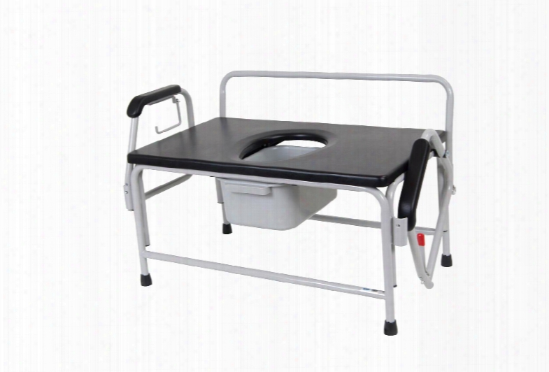 11132-1 Bariatric Extra Wide Drop Arm Bedside