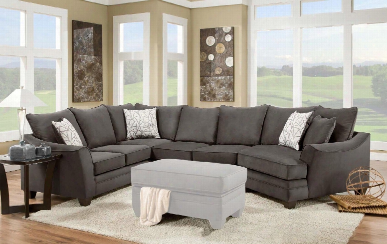 183810-4040-sec-fs Cupertino 3 Pc Sectional With Left Arm Facing Corner Sofa Armless Loveseat Right Arm Facing Cuddler Toss Pillows And Fabric Upholstery In