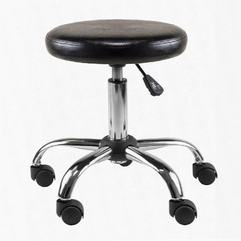 93720 Clark Round Cushion Swivel Stool With Adjustable