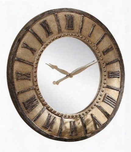 97093 Holea Wall Clock Silver &