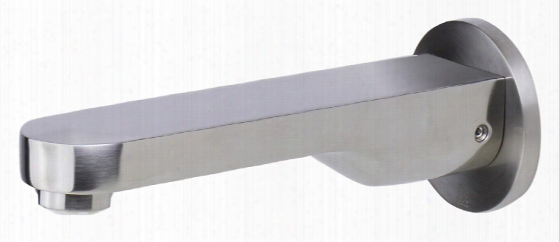 Ab2201-bn Tub Filler Bathroom Spout With Brass Single Hole Wall Mount Installationsleek Modern Design And Upc Logo Of Authenticity In Brushed