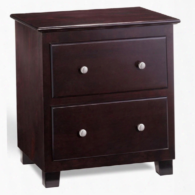 C-68201 Atlantic 2 Drawer Night Stand In