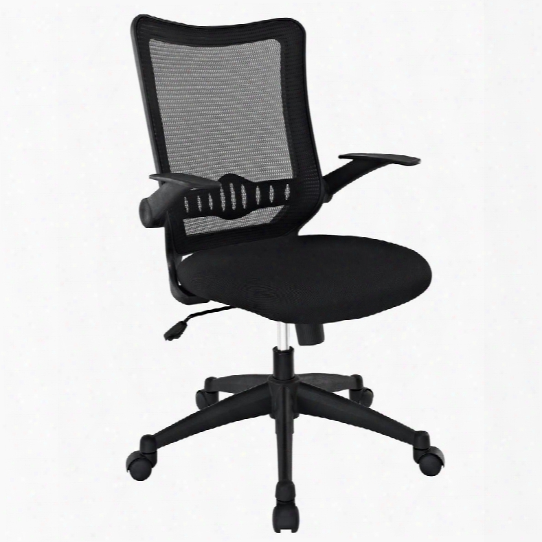 Eei-1104-blk Explorer Mid Back Office Chair In Black