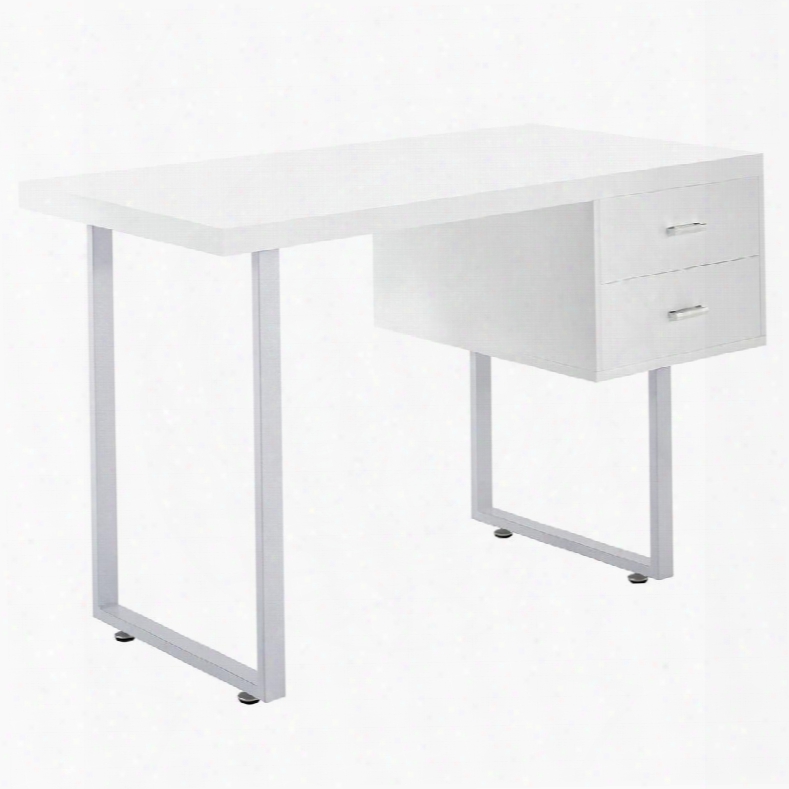 Eei-1184-whi Turn Office Desk In White