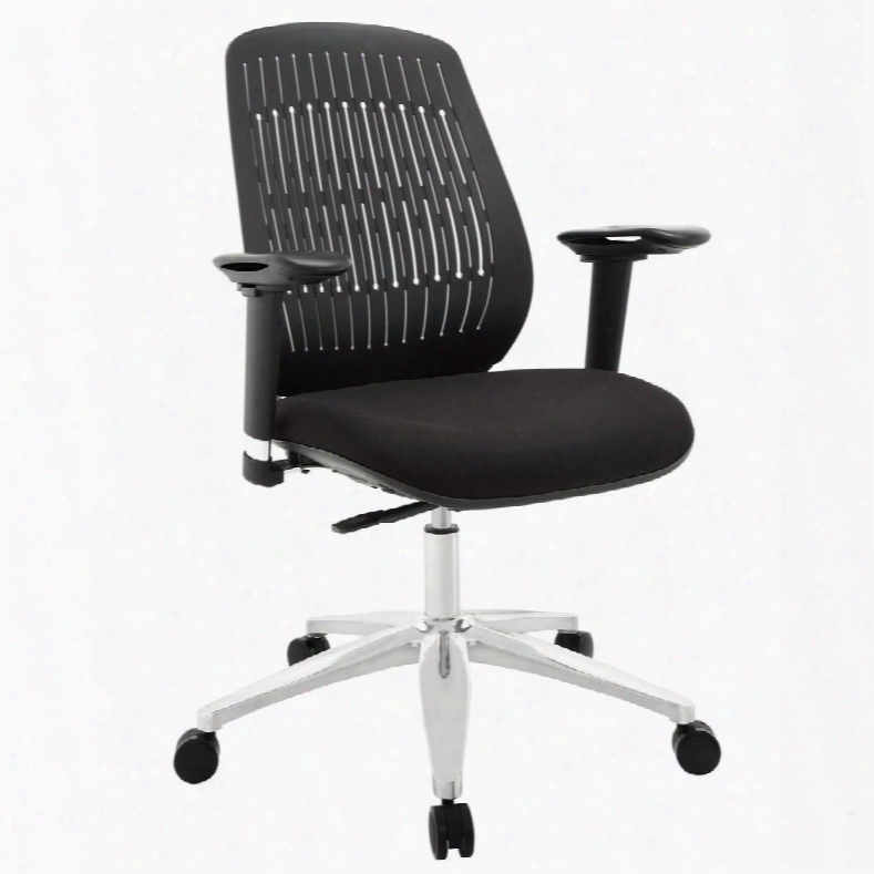 Eei-1189-blk Reveal Premium Office Chair In Black