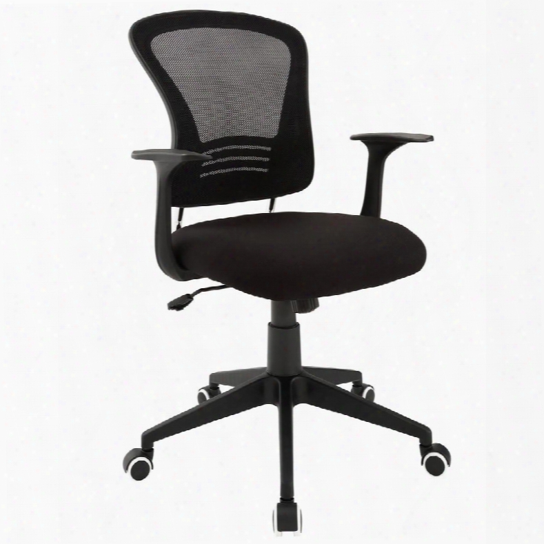 Eei-1248-blk Poise Office Chair In Black