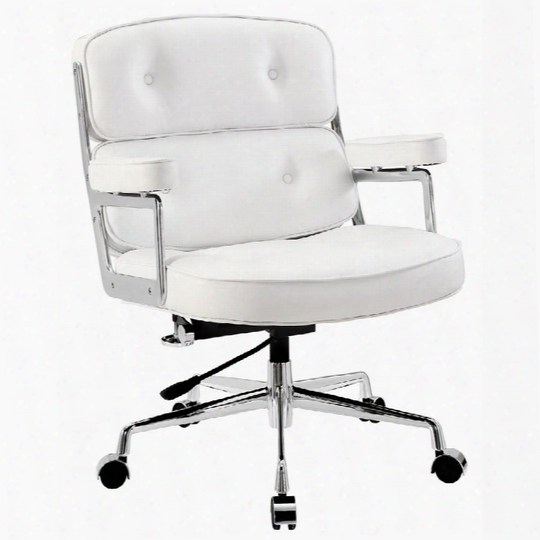 Eei-276-whi Remix Office Chair In White