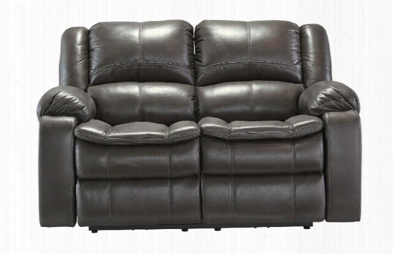 Log Knight  8890686 65" Reclining Loveseat With Thick Padded Arms Contoured Pillow Top Seats And Jumbo Stitchin G Details In