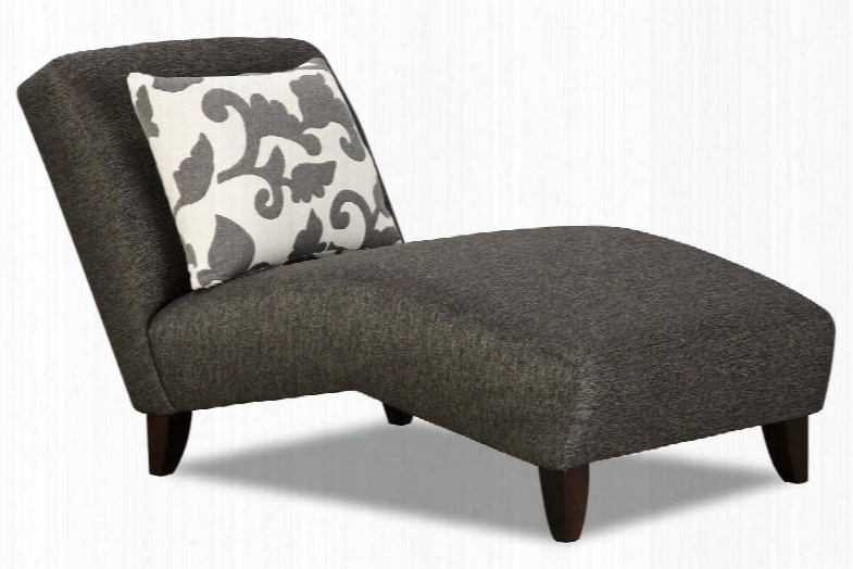 Mason Collection Fs808 88" Chaise With Fabric Upholstery Tapered Legs And Contemporary Style In Stocked