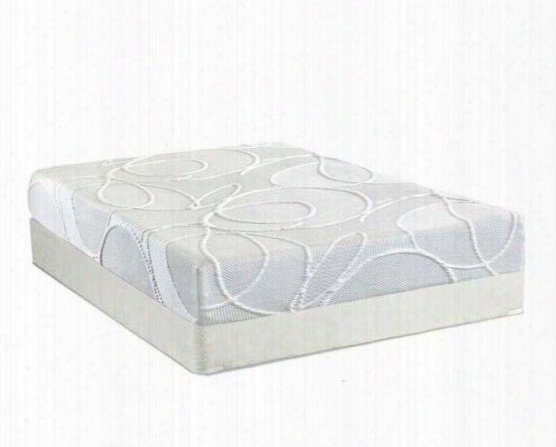 Polariskdkmatf Enso 10" King Size Mattress + Foundation With 3" Quick Recovery Convoluted Foam 2" Premium Quaity Airflow Pressure Relief Memory Foam And Foam