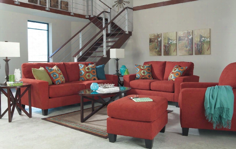 Sagen 9390338set4pc 4-piece Living Room Set With Sofa Loveseat Chair And Ottoman In In