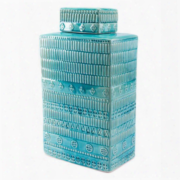 A10005 Tribal Covered Jar