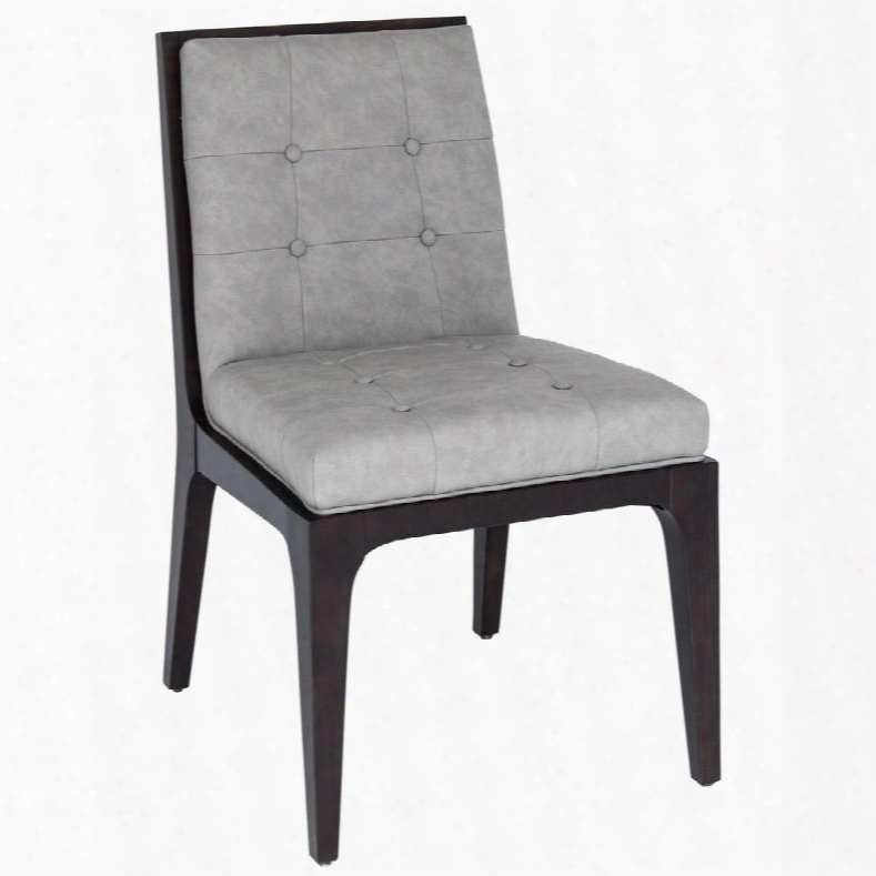 Dc-flm Gy2 Fleming Contemporary Dining Chairs In Grey - Set Of