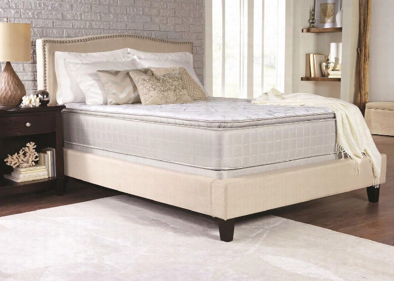 Marbella Ii Collection 350055tl Twin Long Size 13" Pillow Top Mattress With 2 Layers Ultra Soft Quilt Foam Tack N' Jump Quilting Foam Topper And Foam Encased