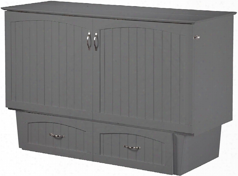 Nantucket Ac5940009 Murphy Queen Sized Bed Chest With Satin Finished Hardware Extra Large Storage Drawers And Mattress Pull Handles In Atlantic