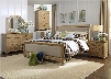 Harbor View Collection 531-BR-KSLDMCN 5-Piece Bedroom Set with King Sleigh Bed Dresser Mirror Chest and Night Stand in