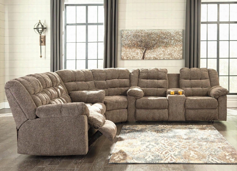 Workhorse Collection 58401-88-77-94 3-piece Sectional Sofa With Sofa Wedge And Loveseat In