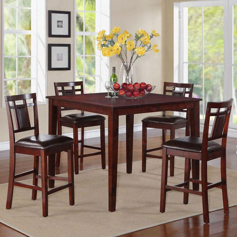 17292 Westlake Counter Height Dining Room Set With 1 Table And 4