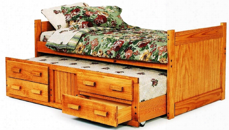 3613501 Twin Captains Bed With Trundle And Storage In