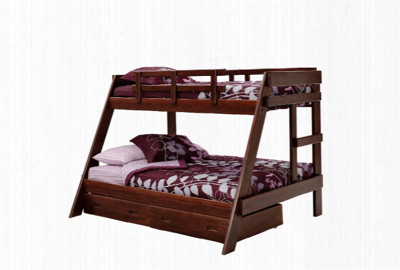 3626503-s Twin Over Full A Frame Bunk With Underbed Storage