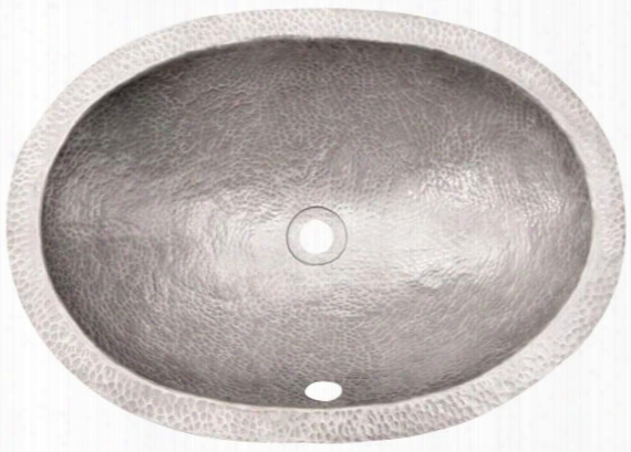 6842-pe Forster Oval Undermount Basin Hammered