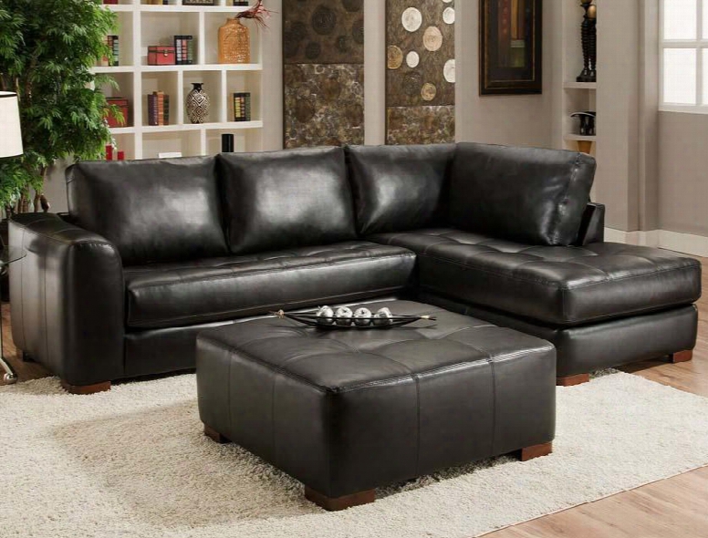 7302756172148099co Madison Sectional Right Arm Facing Chaise Left Arm Facing Sofa Cocktail Ottoman Bonded Leather And 1.8 Dacron Wrapped Foam Cores In Capri