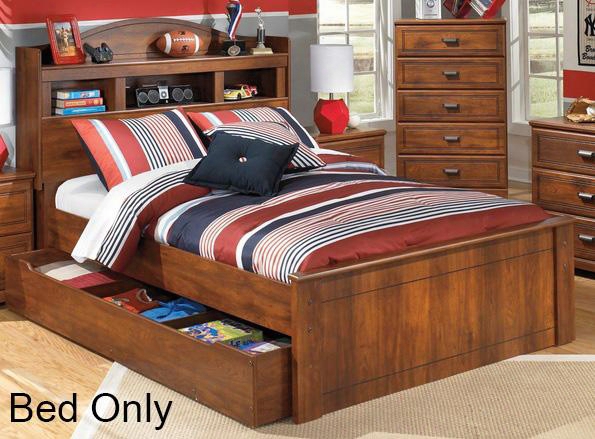 B228505263b10011 Barchan Collection Twin Size Bookcase Bed With Underbed Storage Side Roller Glides For Smooth Operating Drawers And Versatile Captions