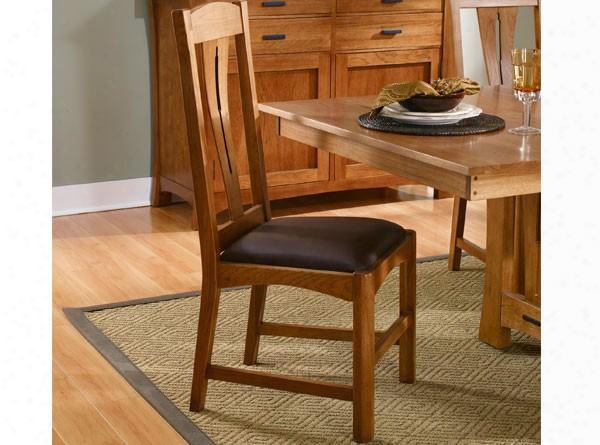 Catam267k Cattail Bungalow Comfort Side Chair Warm Amber