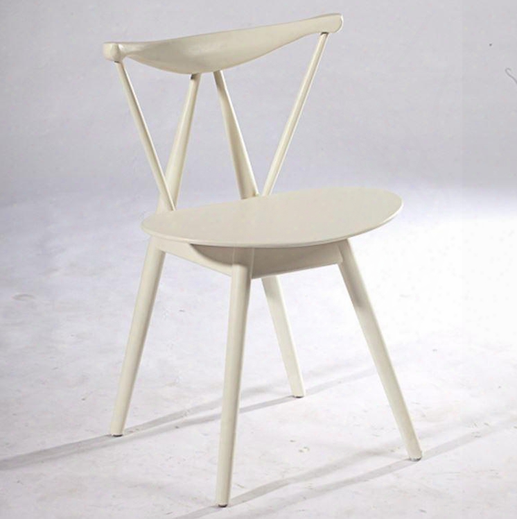 Fmi10034-white Fronter Dining Chair